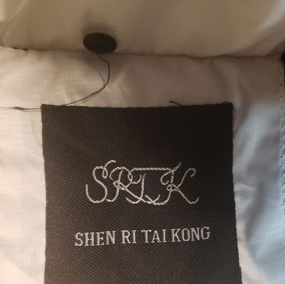 Shen Ri Tai Kong men's white jacket Size XXL - Picture 6 of 6